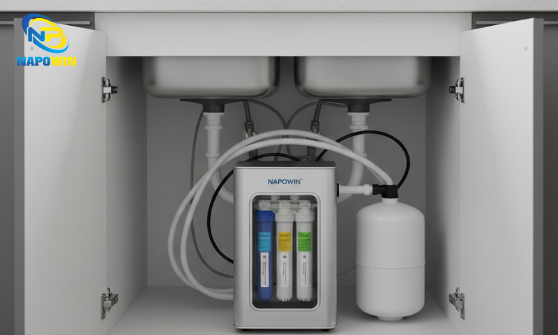 Máy lọc nước RO Napowin nóng nguội phù hợp cho nhiều nhóm người dùng