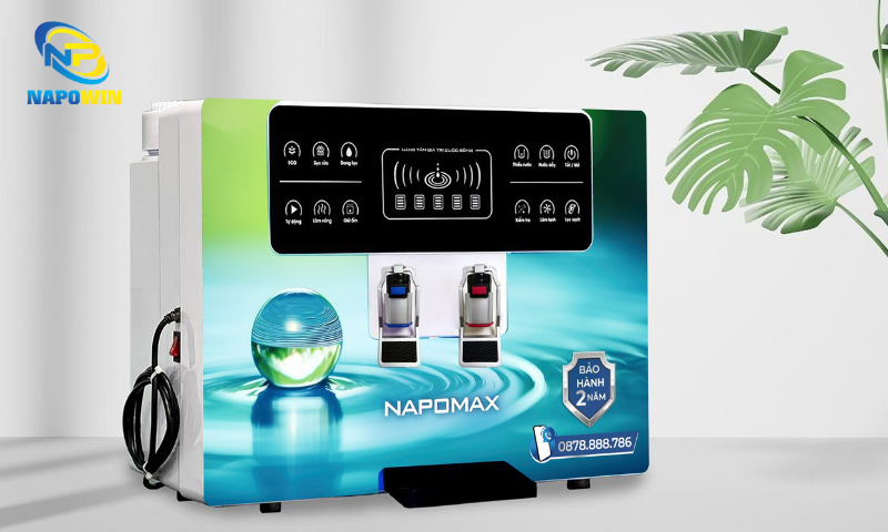 Giá máy lọc nước Napomax trên thị trường hiện nay có sự chênh lệch tùy theo số lõi lọc, công nghệ lọc và kiểu dáng sản phẩm