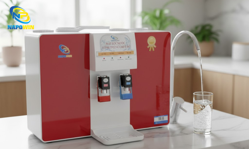 Máy lọc nước RO Napowin NP-RO04 được trang bị công nghệ RO đa cấp hiện đại, giúp xử lý hiệu quả nguồn nước sinh hoạt và tạo ra nước tinh khiết an toàn cho gia đình
