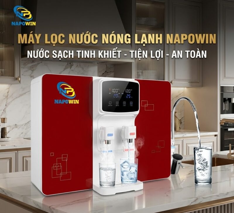 máy lọc nước nóng lạnh