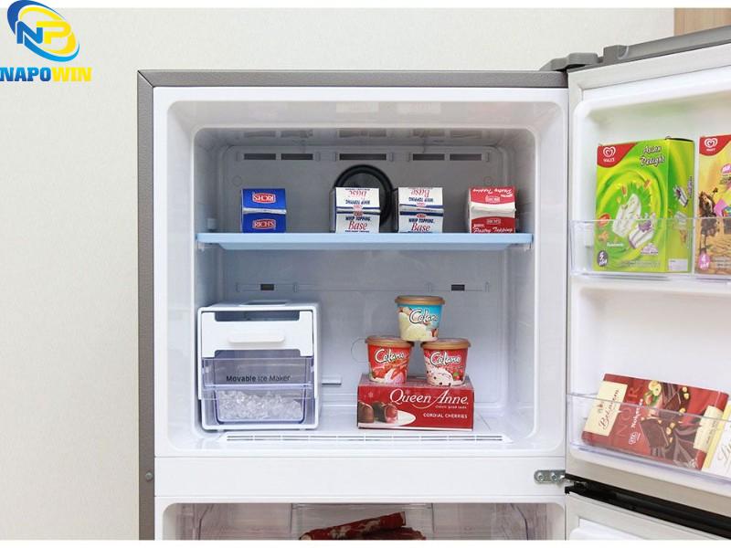 tủ lạnh bị đóng tuyết